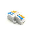 2 in 6 out  press type quick wire terminal connector